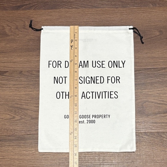 🔥🔥🔥Golden Goose White Drawstring Dust Bag🔥🔥🔥 - Picture 4 of 5